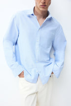 Light Blue Oxford Cotton Shirt