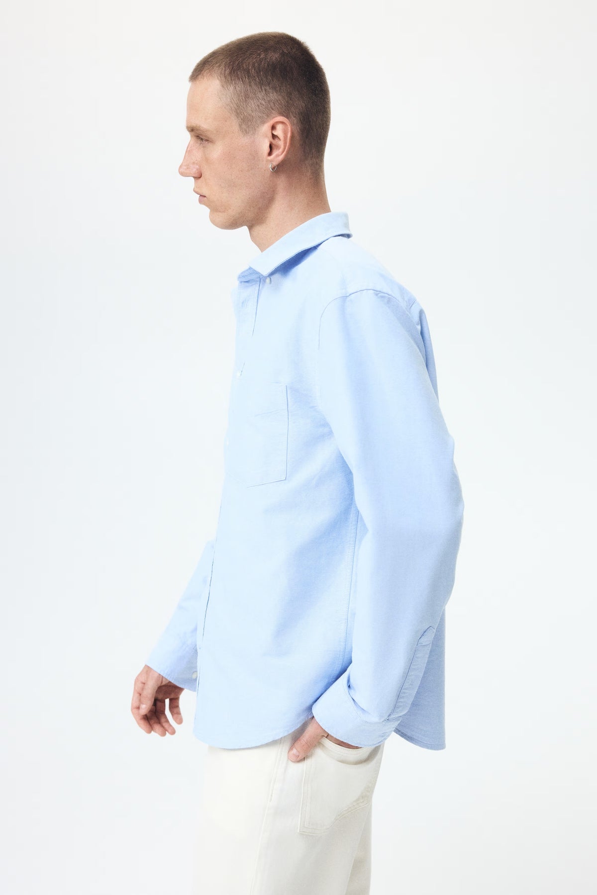 Light Blue Oxford Cotton Shirt