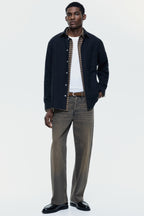 Black Oxford Cotton Shirt