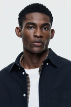 Black Oxford Cotton Shirt