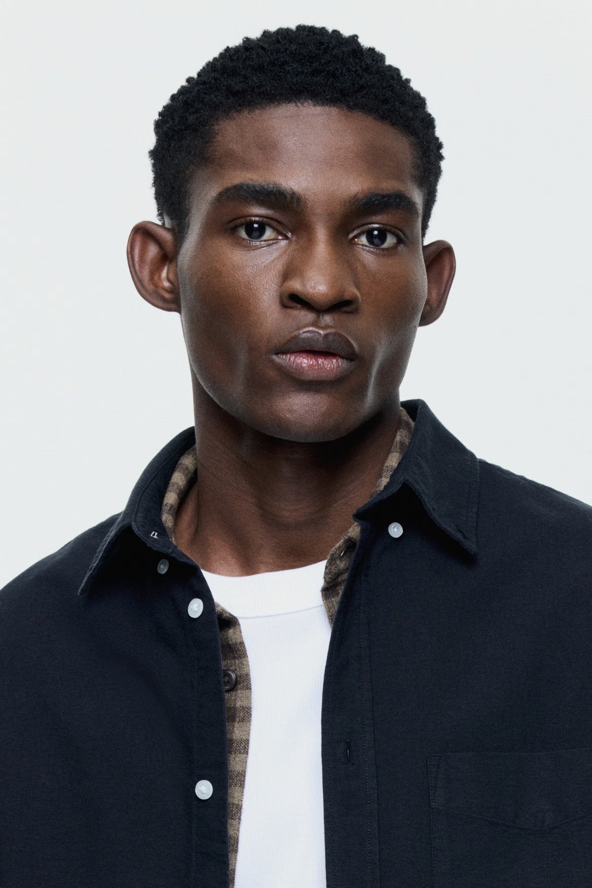Black Oxford Cotton Shirt