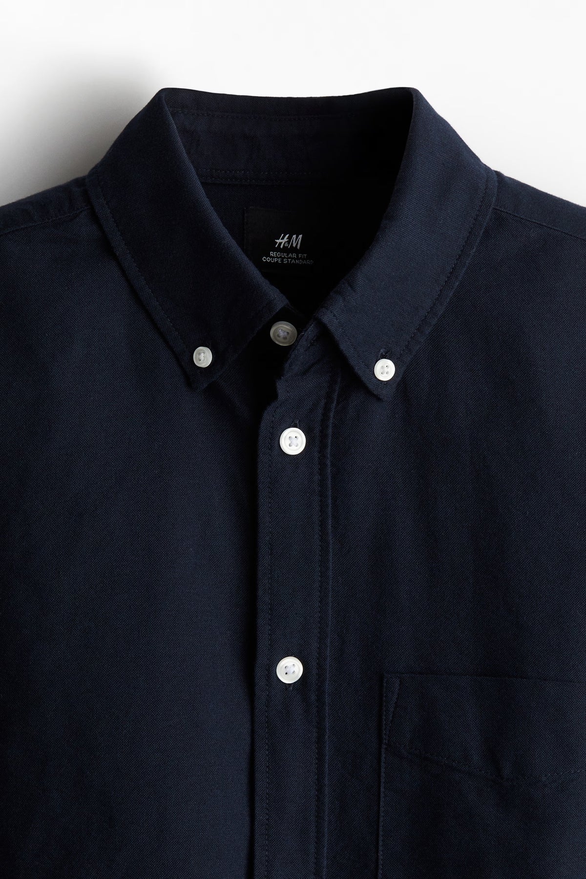 Black Oxford Cotton Shirt