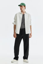 Beige Oxford Cotton Shirt