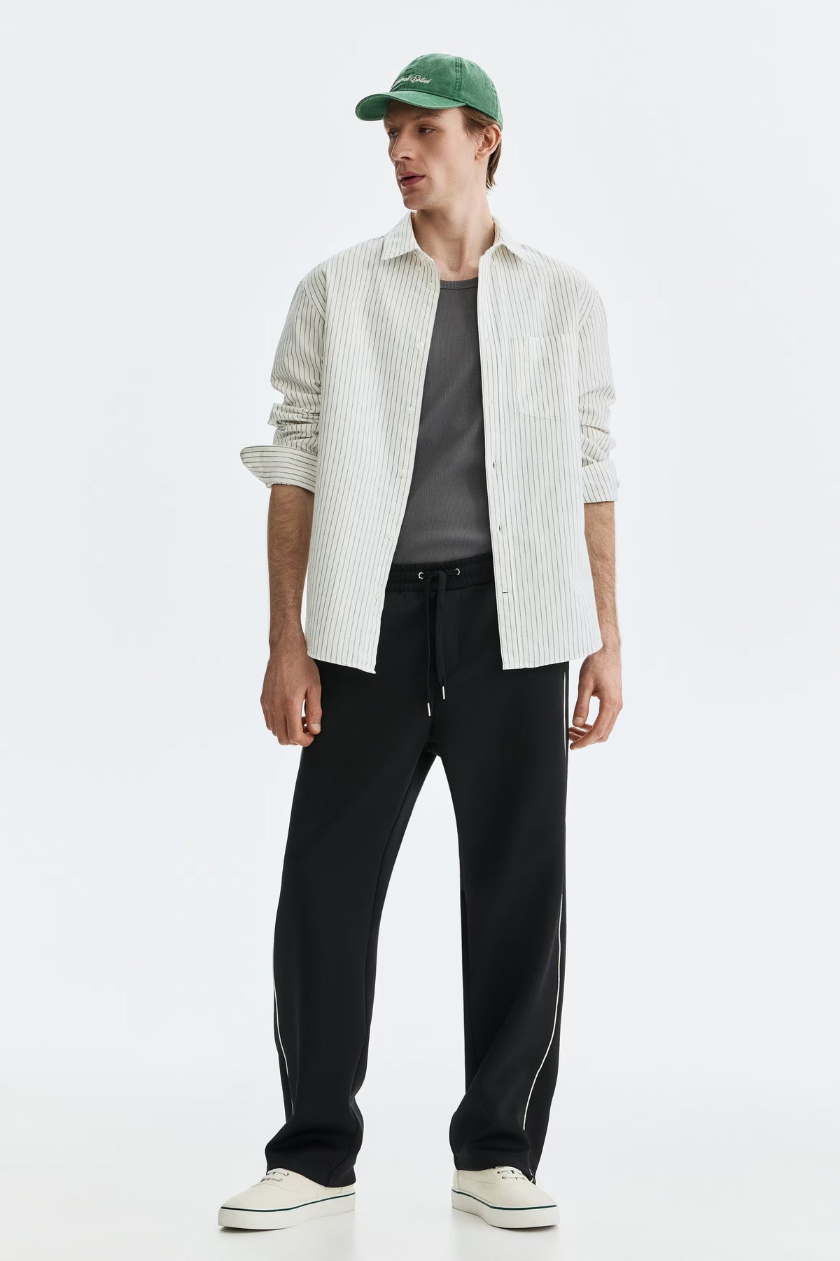Beige Oxford Cotton Shirt