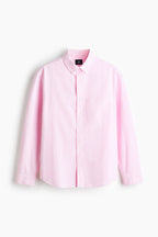 Dark Magenta Oxford Cotton Shirt