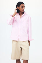 Dark Magenta Oxford Cotton Shirt