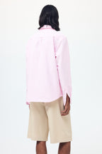 Dark Magenta Oxford Cotton Shirt